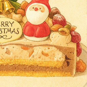 ヘーゼルナッツショコラ 断面